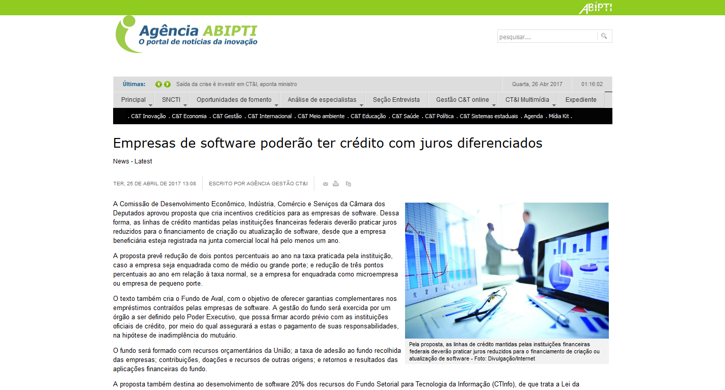 software, linhas de crédito software, linhas de crédito