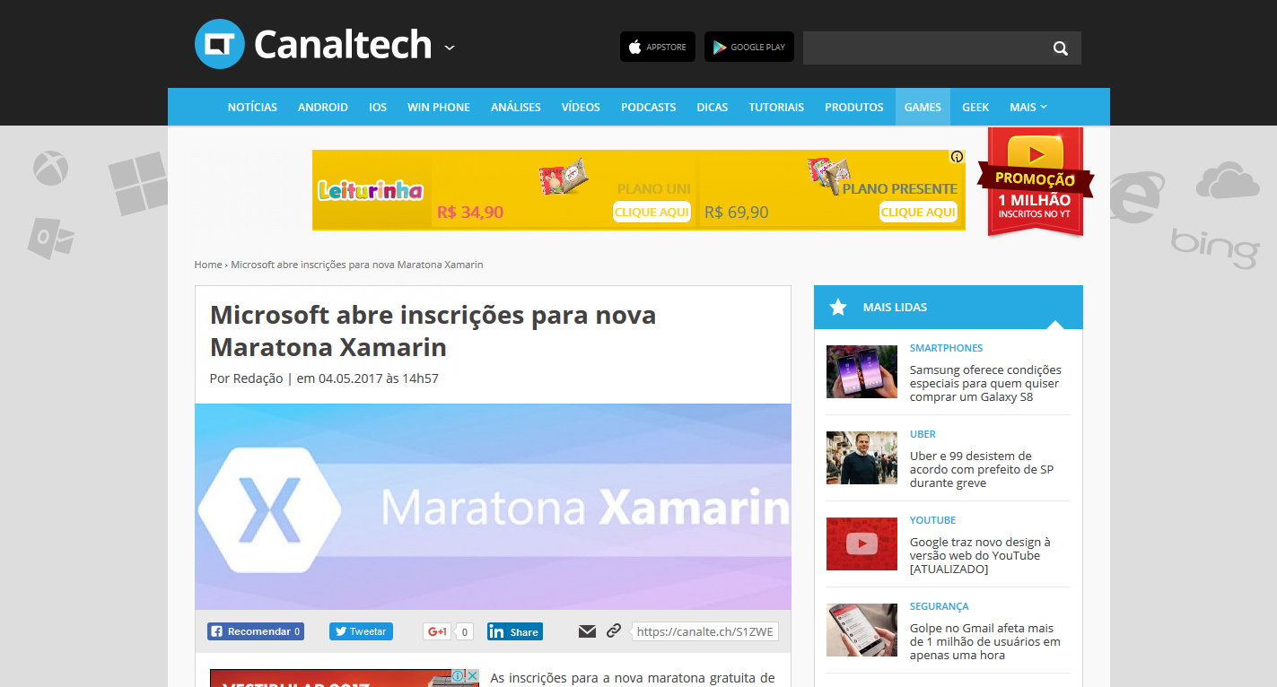 Maratona Xamarin Maratona Xamarin