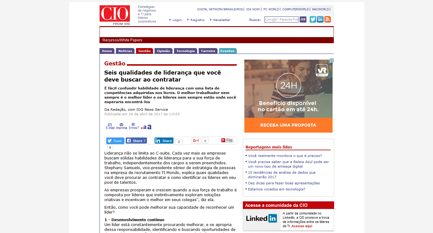 Liderança Liderança