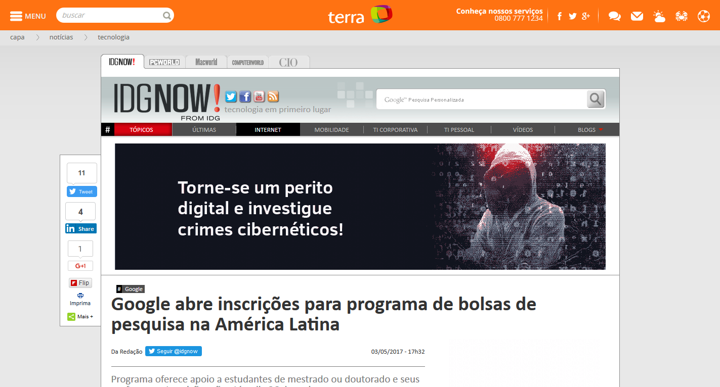 Inscrições abertas Inscrições abertas
