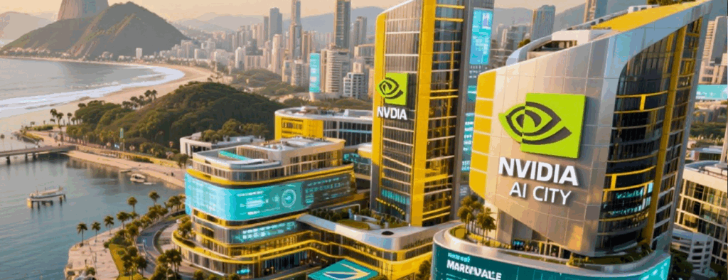 rio será a 1ª ai city da américa latina com supercomputador da nvidia