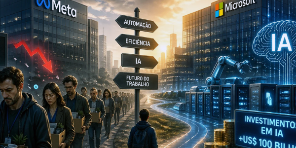 big techs aceleram cortes e apostam bilhões em ia