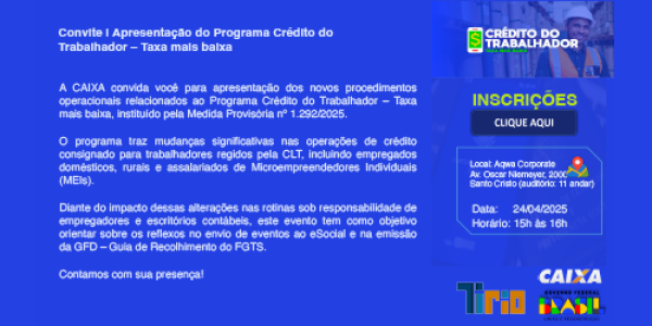 caixa convite