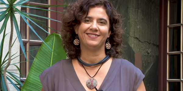 entrega do mapeamento para a secretária de ciência e tecnologia do município, tatiana roque