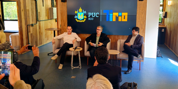 ti rio celebra nomeação de gustavo robichez como vice reitor da puc rio
